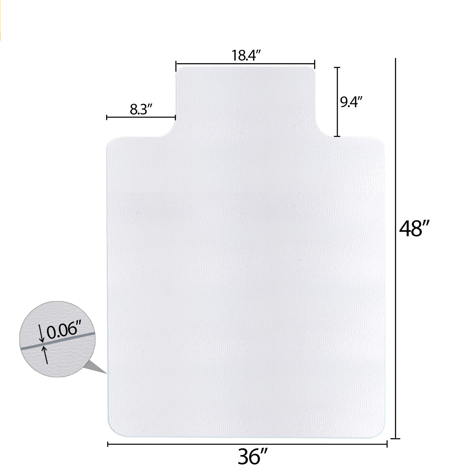 Chair Mat Hard Floor - Chair Mat for Hard Floors 48''