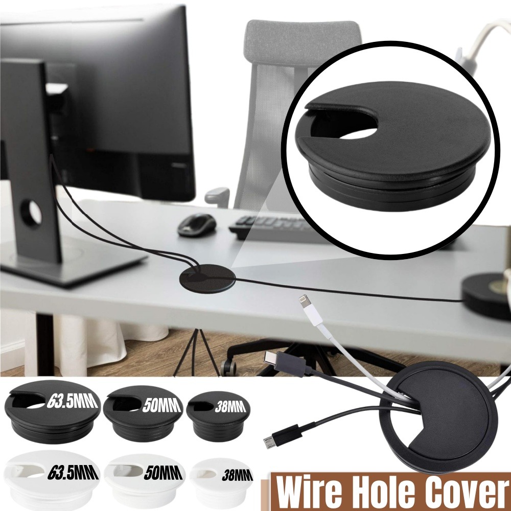 Office Furniture Outlet - Plastic Wire Hole Cover 1.5/2/2.5 Inch