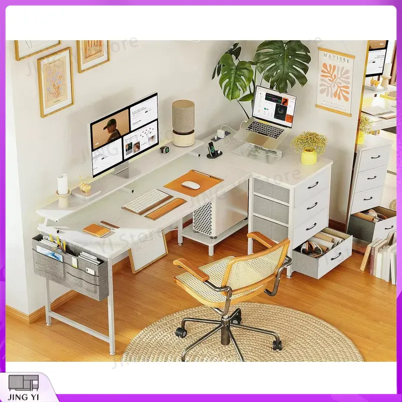 L Shaped Computer Desk 160x80c - đánh giá và giá Office Furniture Outlet