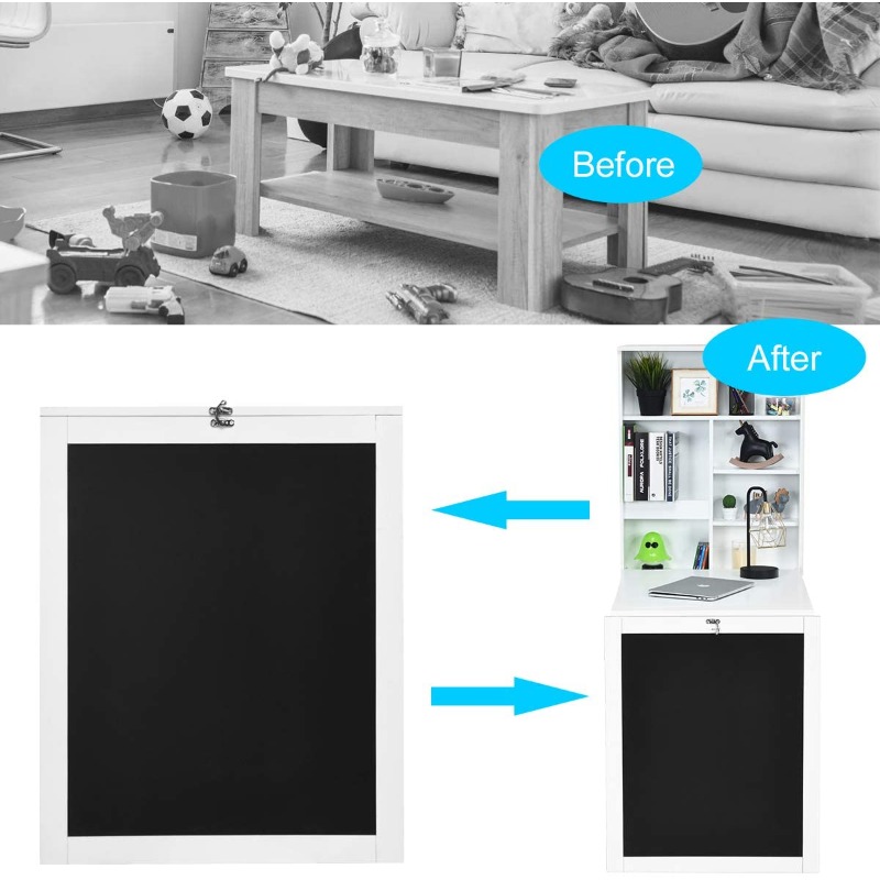 New Arrival Modern Design Wall - đánh giá và giá Wall Mounted Desk Fold