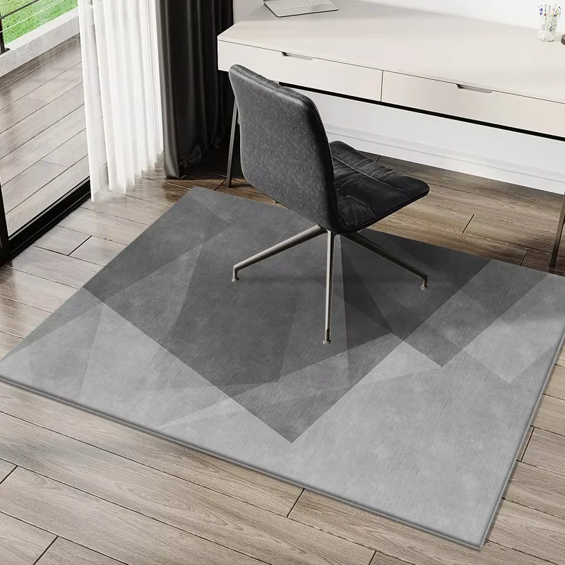 VIKAMA Modern Geometric Chair  - đánh giá và giá Chair Mat Hard Floor