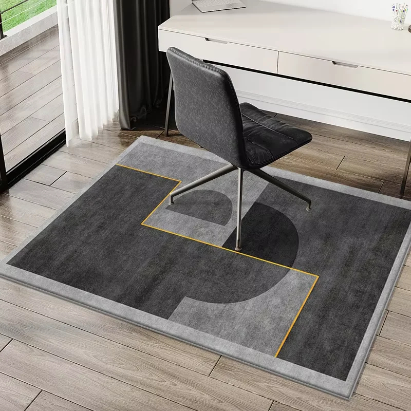 VIKAMA Modern Geometric Chair  - đánh giá và giá Chair Mat Hard Floor