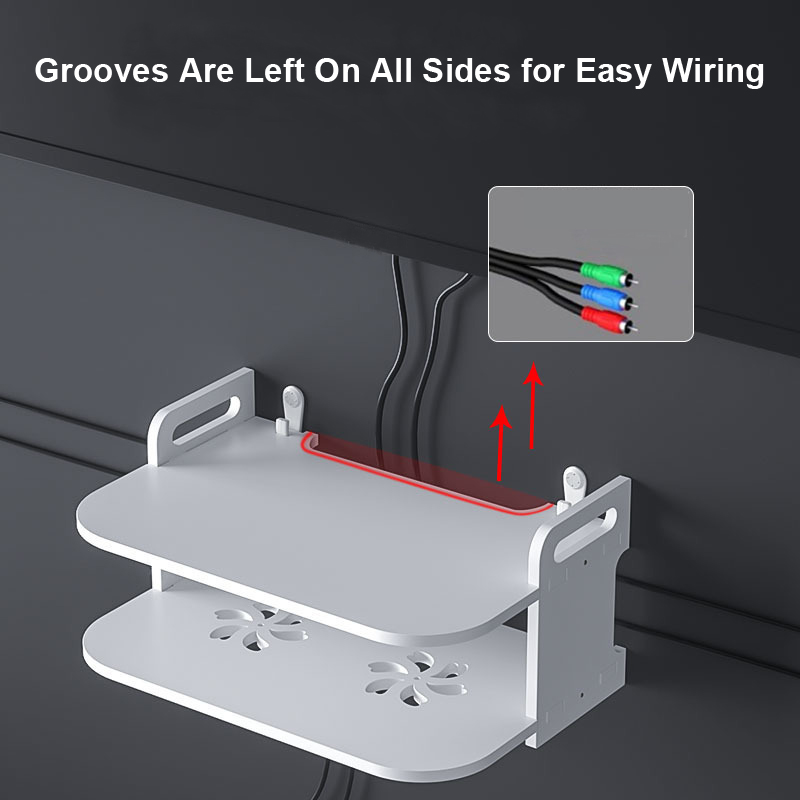 Wall-Mounted Router Cable Orga - đánh giá và giá Wall Mounted Desk Fold