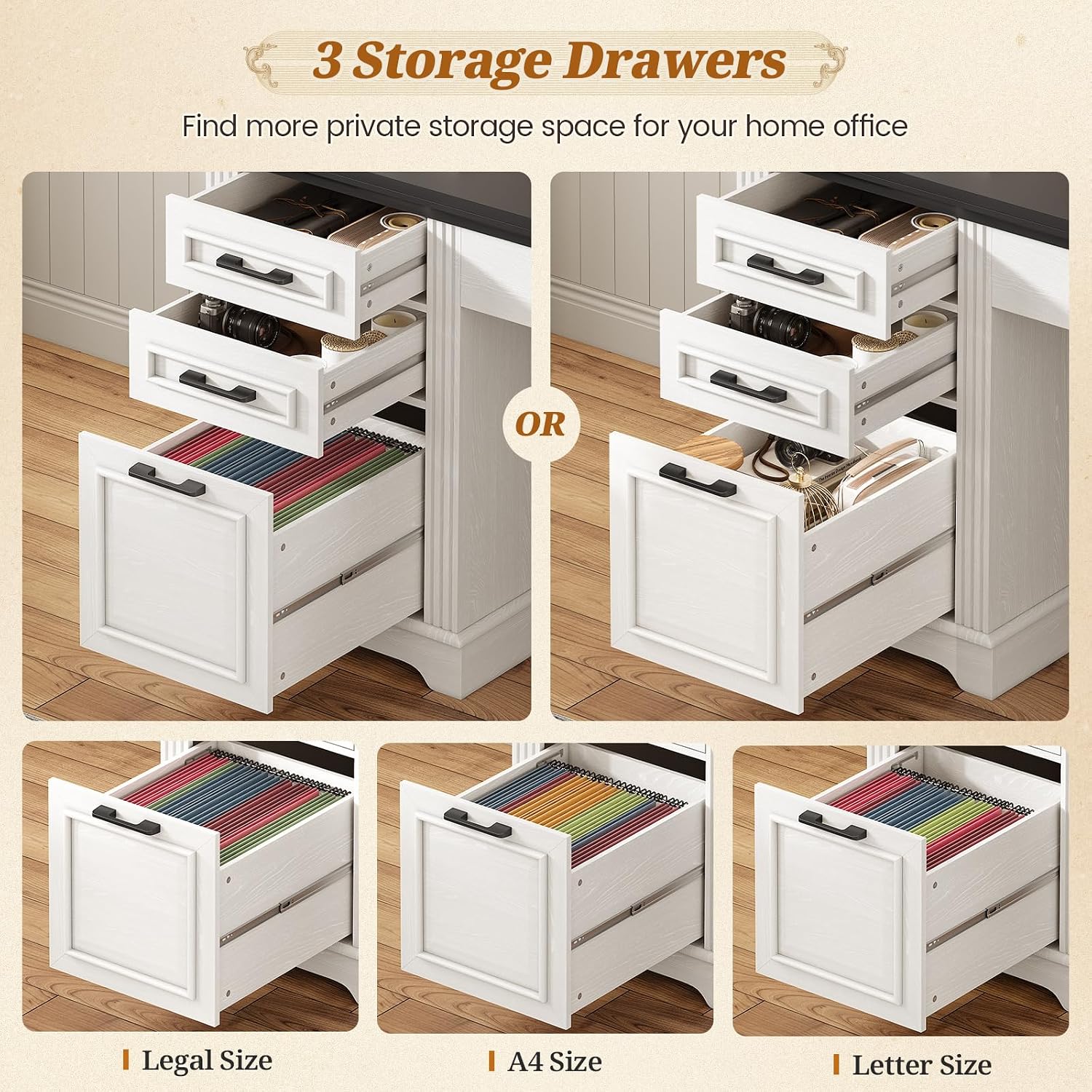 L Shaped Desk with Hutch & 3 D - đánh giá và giá Office Furniture Outlet