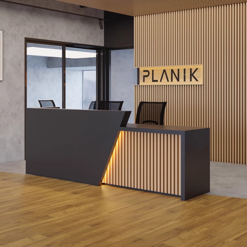 Company front desk, reception  - đánh giá và giá Reception Desk Counter