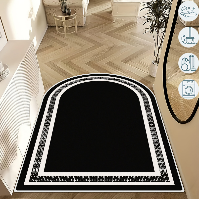 VIKAMA Minimalist Arch Carpet  - đánh giá và giá Chair Mat Hard Floor