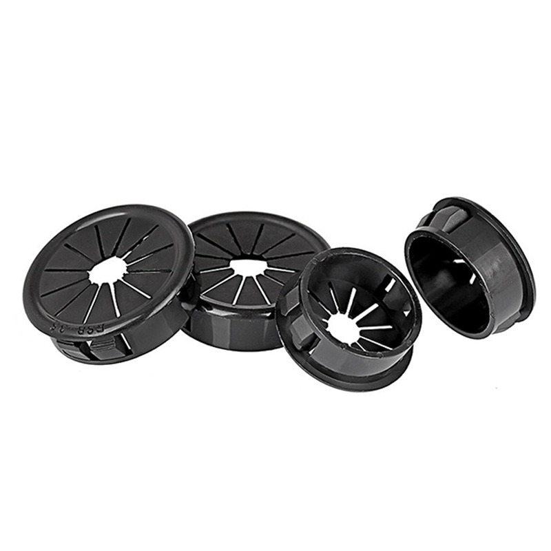2~50pcs Black Plastic Cable Ho - đánh giá và giá Office Furniture Outlet