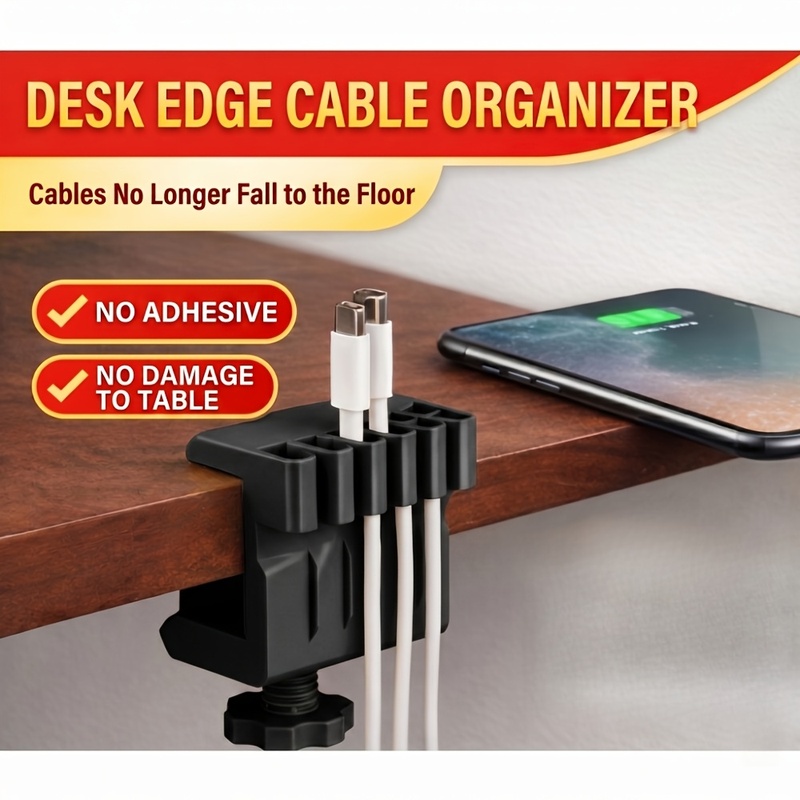 3 desktop cable manager clips  - đánh giá và giá Office Furniture Direct