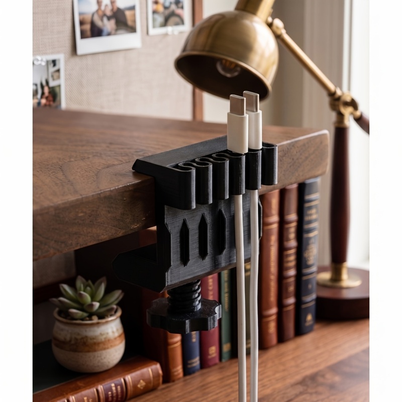 3 desktop cable manager clips  - đánh giá và giá Office Furniture Direct