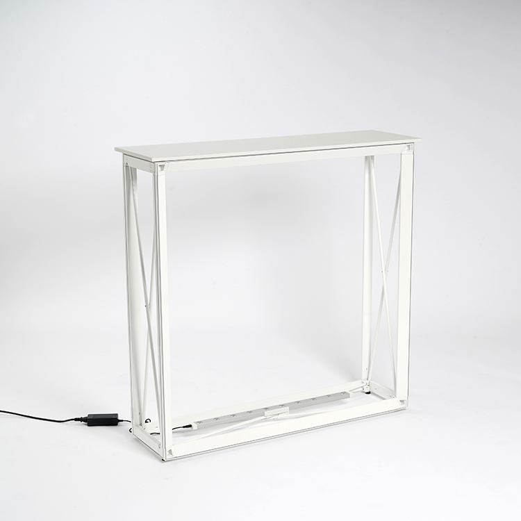 Aluminum Backlit Pop up Trade  - đánh giá và giá Reception Desk Counter