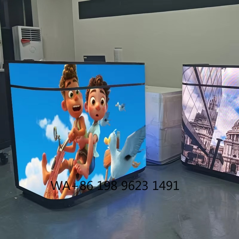 New Dynamic Video LED Screen C - đánh giá và giá Reception Desk Counter
