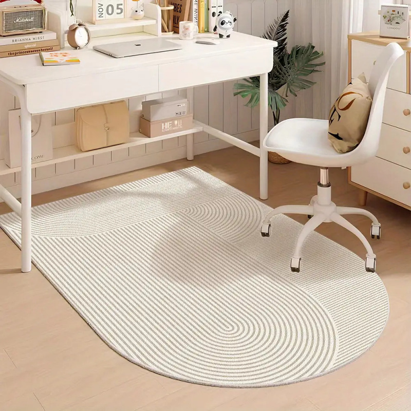 VIKAMA Japanese-style Cream Ar - đánh giá và giá Chair Mat Hard Floor