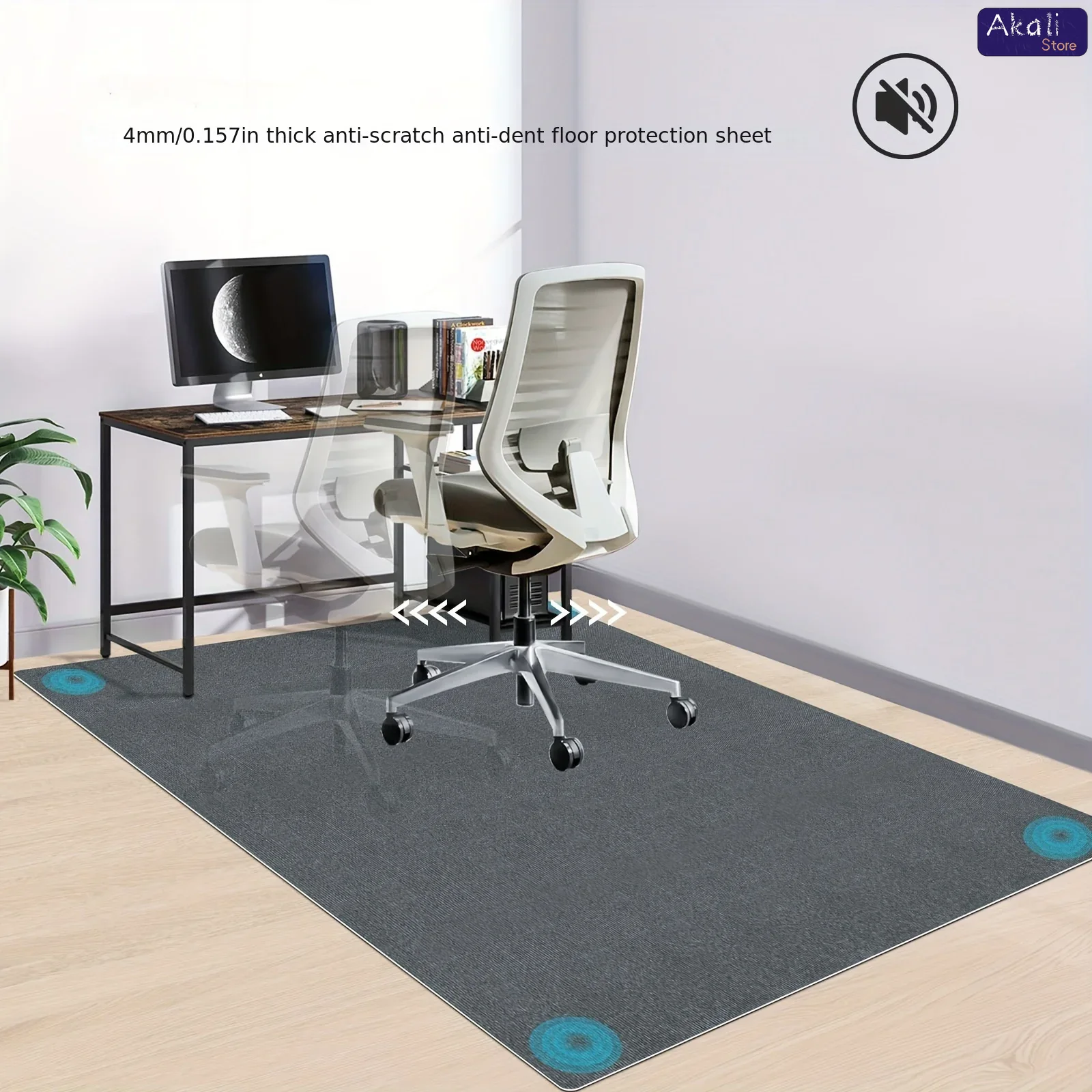 Large Size Office Chair Mat An - đánh giá và giá Chair Mat Hard Floor
