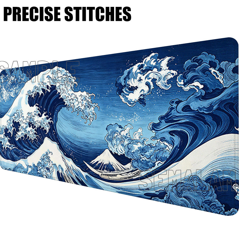 Japanese Waves Design Mouse Pa - đánh giá và giá Office Furniture Brand