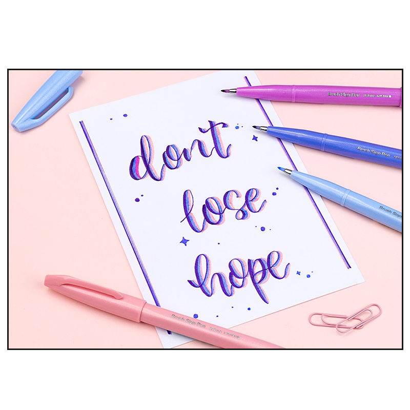 PENTEL Cảm Ứng Bàn Chải Ký Bút - đánh giá và giá Pentel Pen Sign Pen