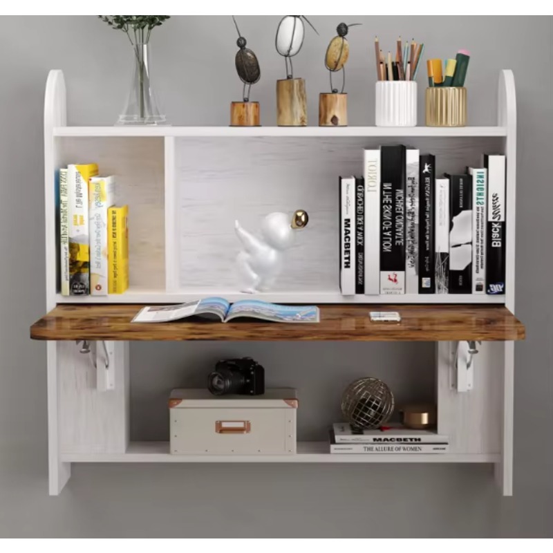 Household wall-mounted study t - đánh giá và giá Wall Mounted Desk Fold