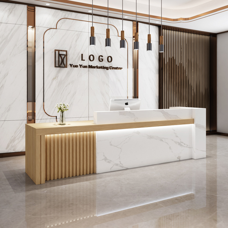 Company Front Desk Checkout Co - đánh giá và giá Reception Desk Counter