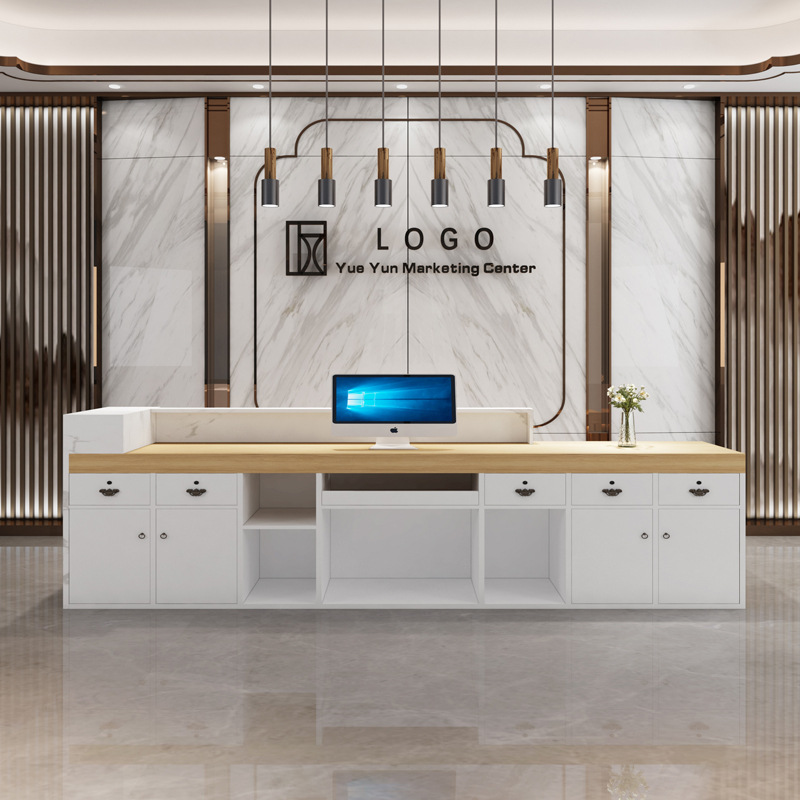 Company Front Desk Checkout Co - đánh giá và giá Reception Desk Counter
